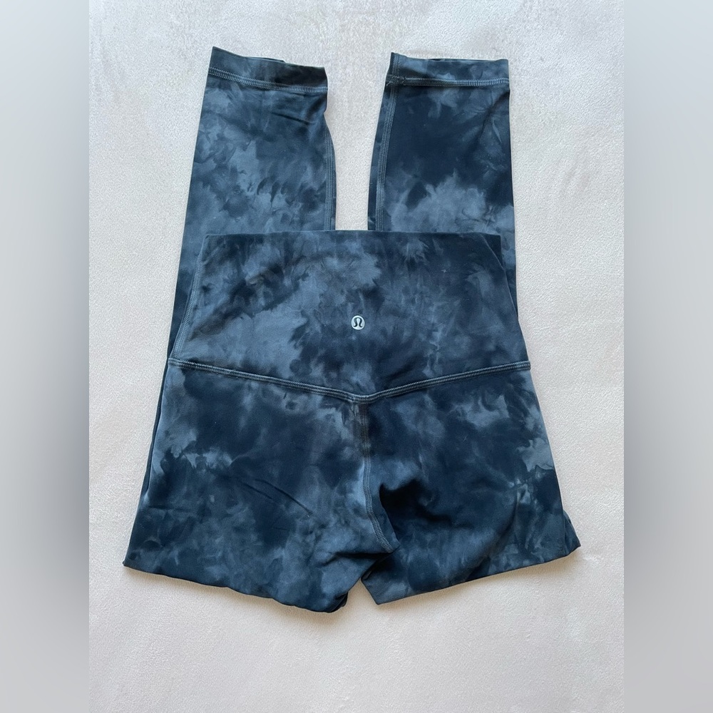 Lululemon Align HR Crop 23” Size 4 DD Pitch Grey Graphite Grey